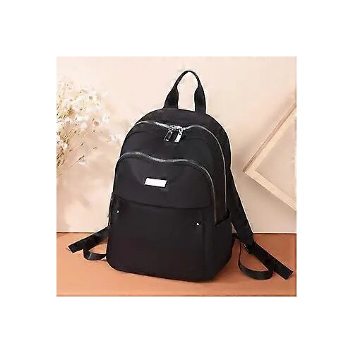 Rucsac laptop negru, rezistent la apa, cu port USB, 180° deschidere, 45x30x15cm
