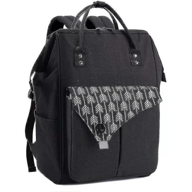 Rucsac laptop 15.6 inch negru compartiment antifurt ergonomic