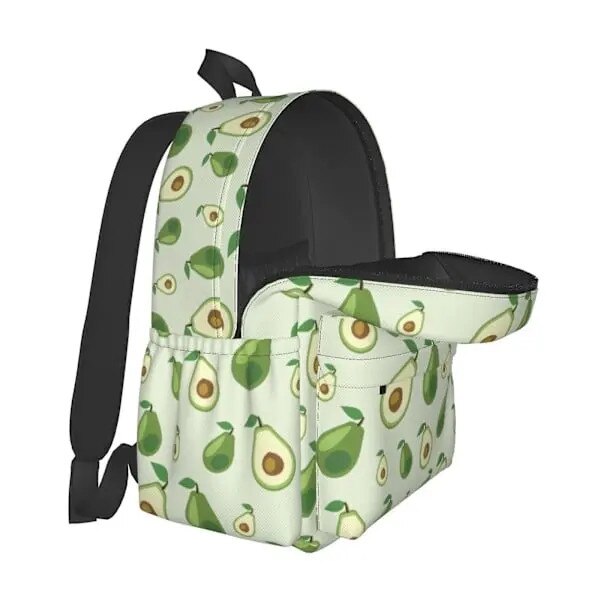 Rucsac casual, model avocado, rezistent la apa, 42x32x14 cm, unisex
