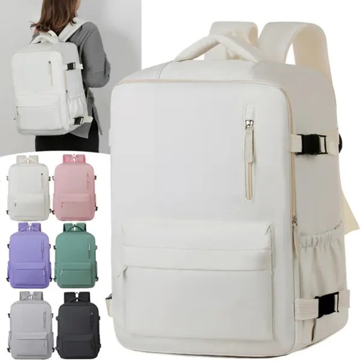 Rucsac laptop capacitate mare, negru, compartiment multiplu, 45x30x15cm