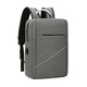 Rucsac casual barbati, rezistent apa, incarcare USB, antifurt, negru, 30x45x15cm