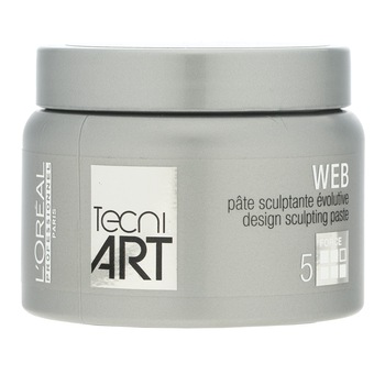 Pasta de par modelatoare L'Oreal Professionnel Tecni.Art Web pentru fixare foarte puternica, 150 ml Pasta de par modelatoare L'Oreal Professionnel Tecni.Art Web pentru fixare foarte puternica, 150 ml