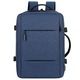 Rucsac mare extensibil pentru barbati, USB, rezistent la apa, negru, 45x30x15cm