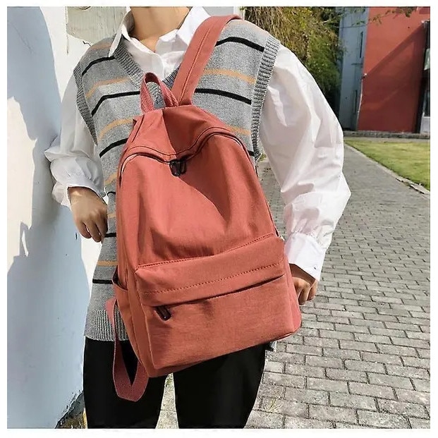 Rucsac laptop calatorie, rosu, 15L, rezistent apa, usor