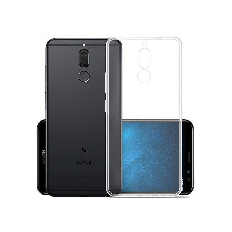 Husa protectie slim, Huawei Mate 10 Lite, Silicon Transparent