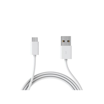 Cablu de date pentru incarcator, MicroUSB, Alb Cablu de date pentru incarcator, MicroUSB, Alb