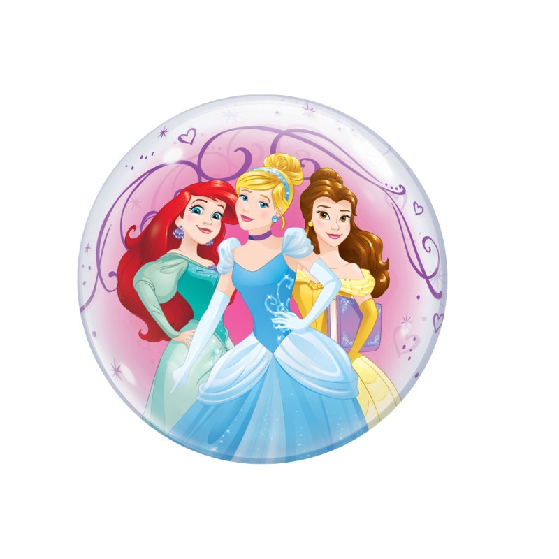 Bubble 56 cm / 22'' Printese Disney, Qualatex 46725