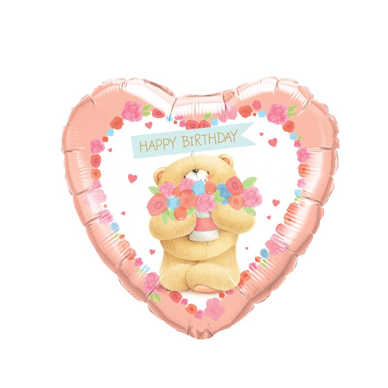 Folie 45 cm H B Day ursulet, Qualatex 45353