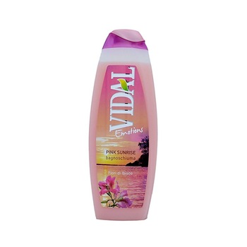 Gel de dus Vidal cu flori de hibiscus 500 ml Gel de dus Vidal cu flori de hibiscus 500 ml