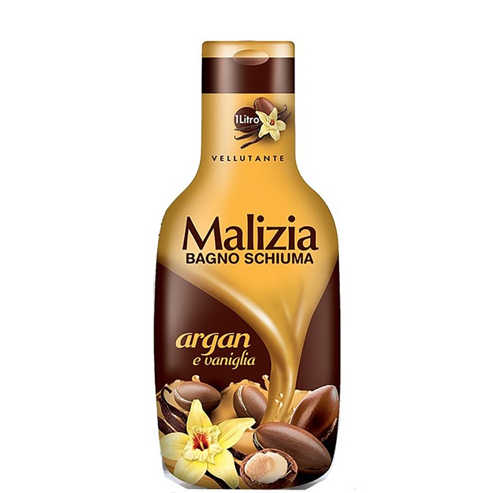 Пяна Malizia с арганово масло и ванилия, 1 L