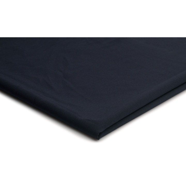 Tesatura Crepe, Bleumarin, 100% poliester, 50cm x 150cm