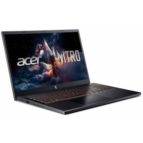 Laptop Acer Nitro V 15 ANV15-52-55Q8 Intel Core 5 210H 15.6inch 16GB 512GB nVidia GeForce RTX 4050 8GB Linux Obsidian Black