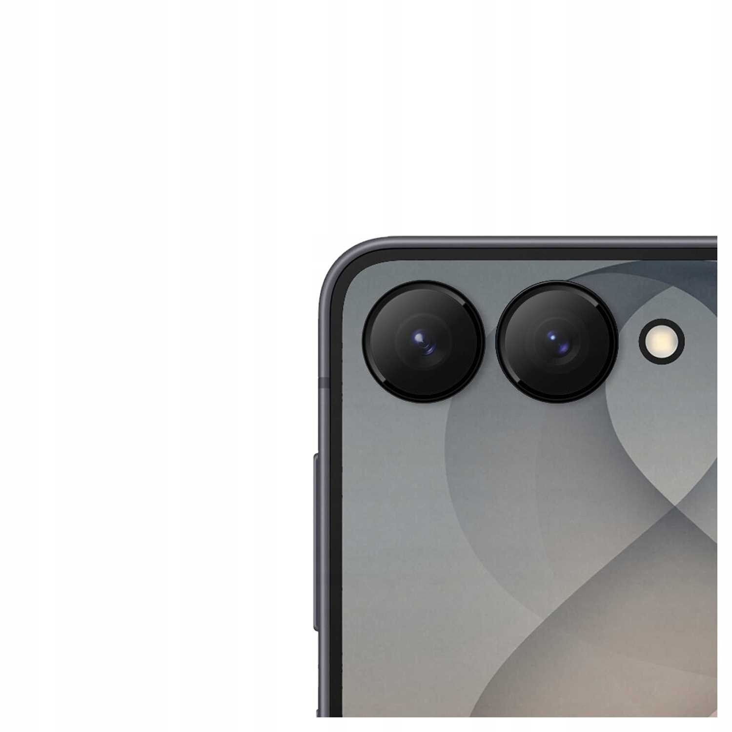 Sticla securizata pentru camera SPACECASE Camera Ring pentru Galaxy Z Flip 8, Negru
