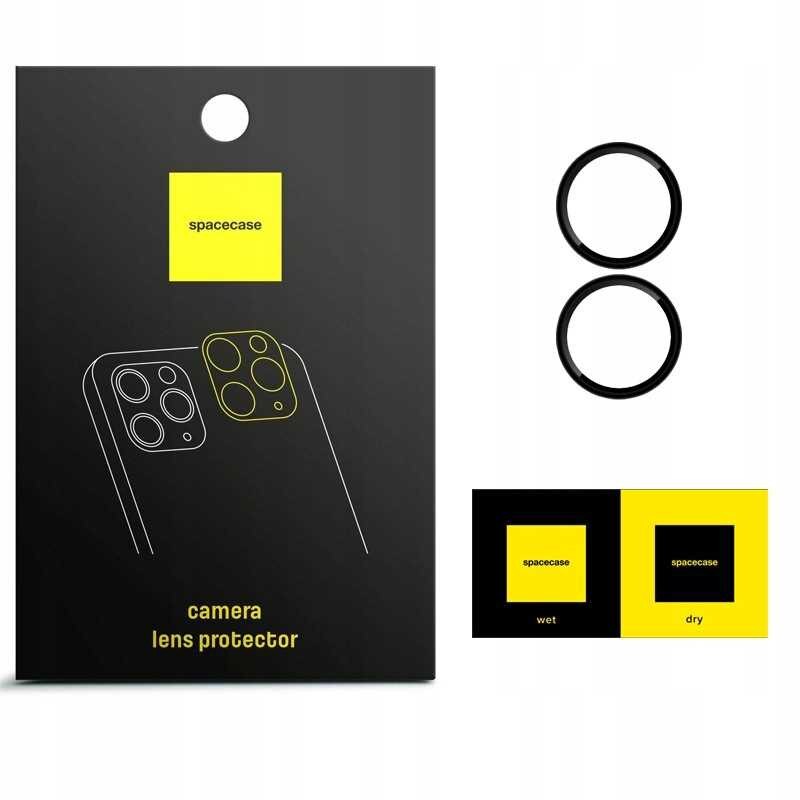 Sticla securizata pentru camera SPACECASE Camera Ring pentru Galaxy Z Flip 8, Negru