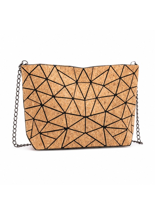 Geanta Crossbody Puzzle Cork din Pluta Naturala