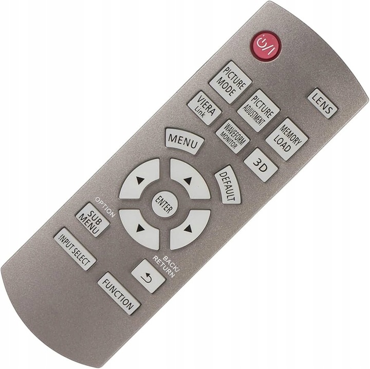 Telecomanda proiector Panasonic N2QAYB000680 compatibil PT-AT5000E PT-AT6000E PT-AE7000 PT-AE8000EA, negru