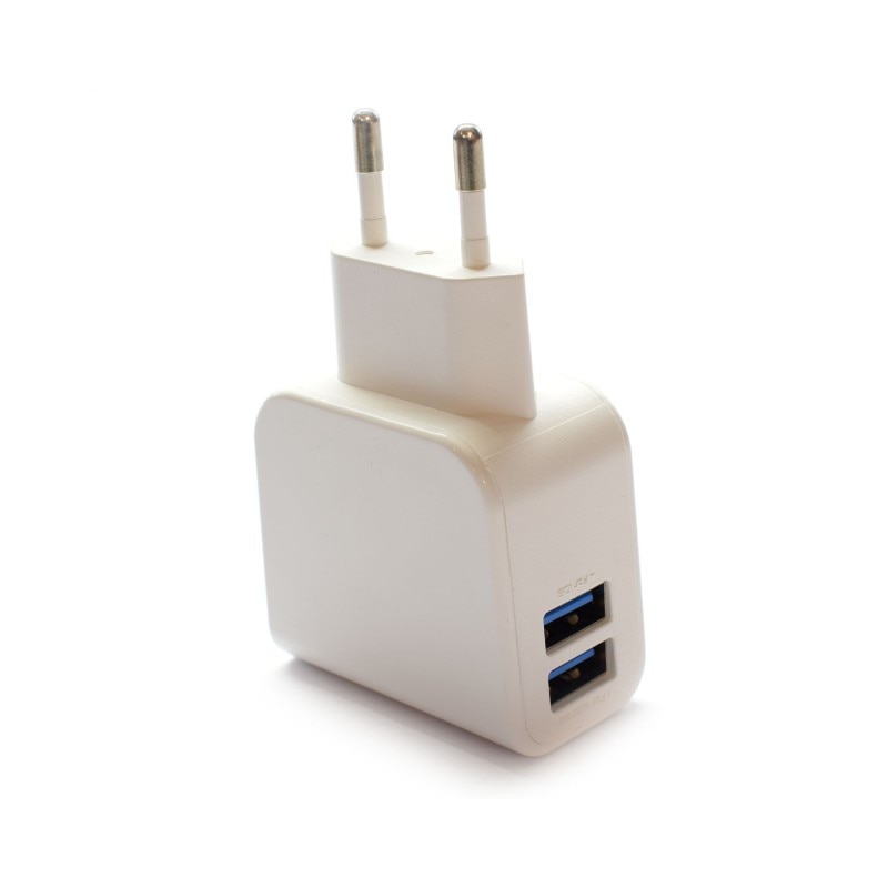 Incarcator Priza Ldnio Dl-ac56 Dual Usb Cu Cablu Lightning Inclus