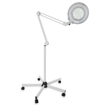 Lampa cu lupa cosmetica profesionala | Lupa suport si roti Lumina rece Lampa cu lupa cosmetica profesionala | Lupa suport si roti Lumina rece