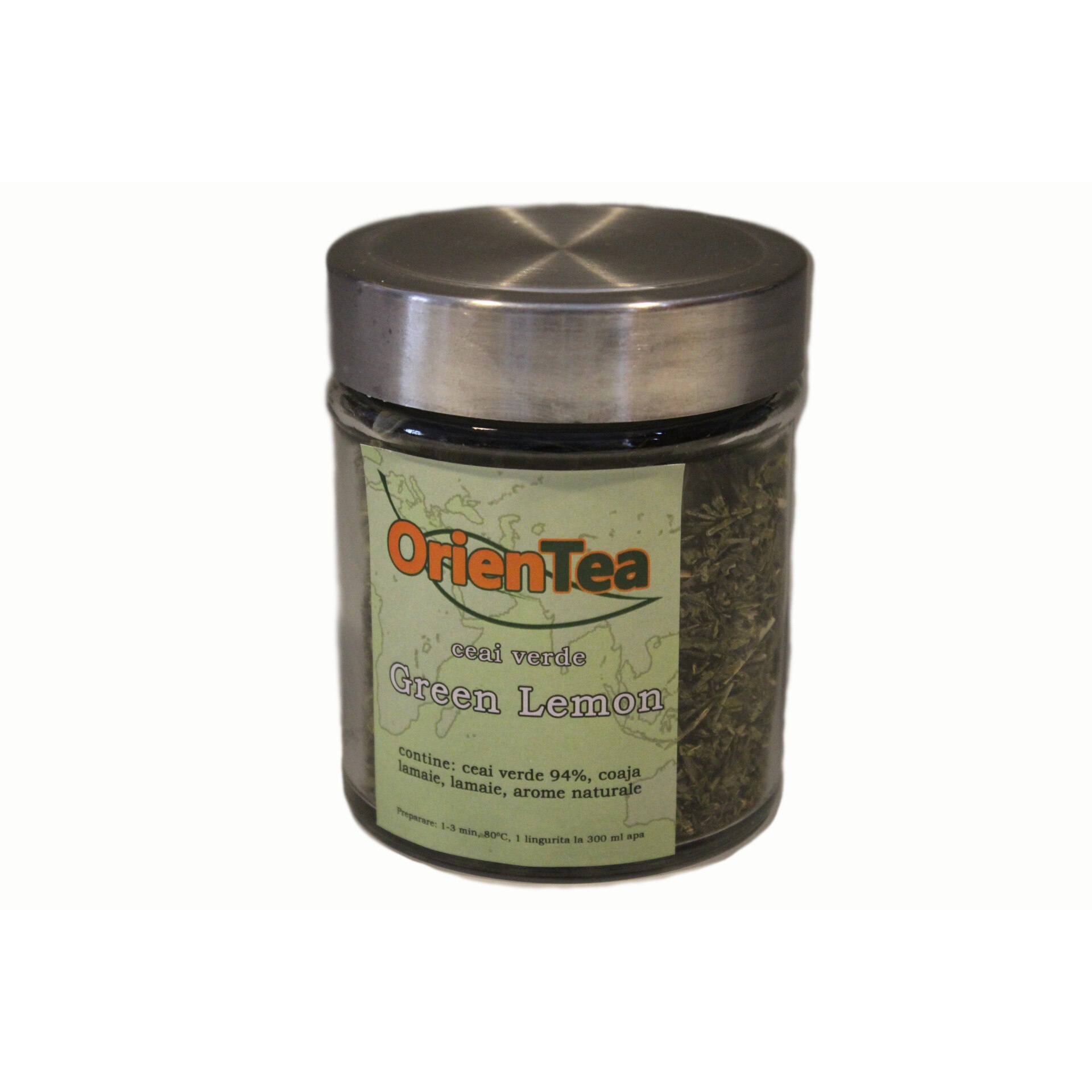 Ceai Green Lemon - Ceai verde cu lamaie 80g