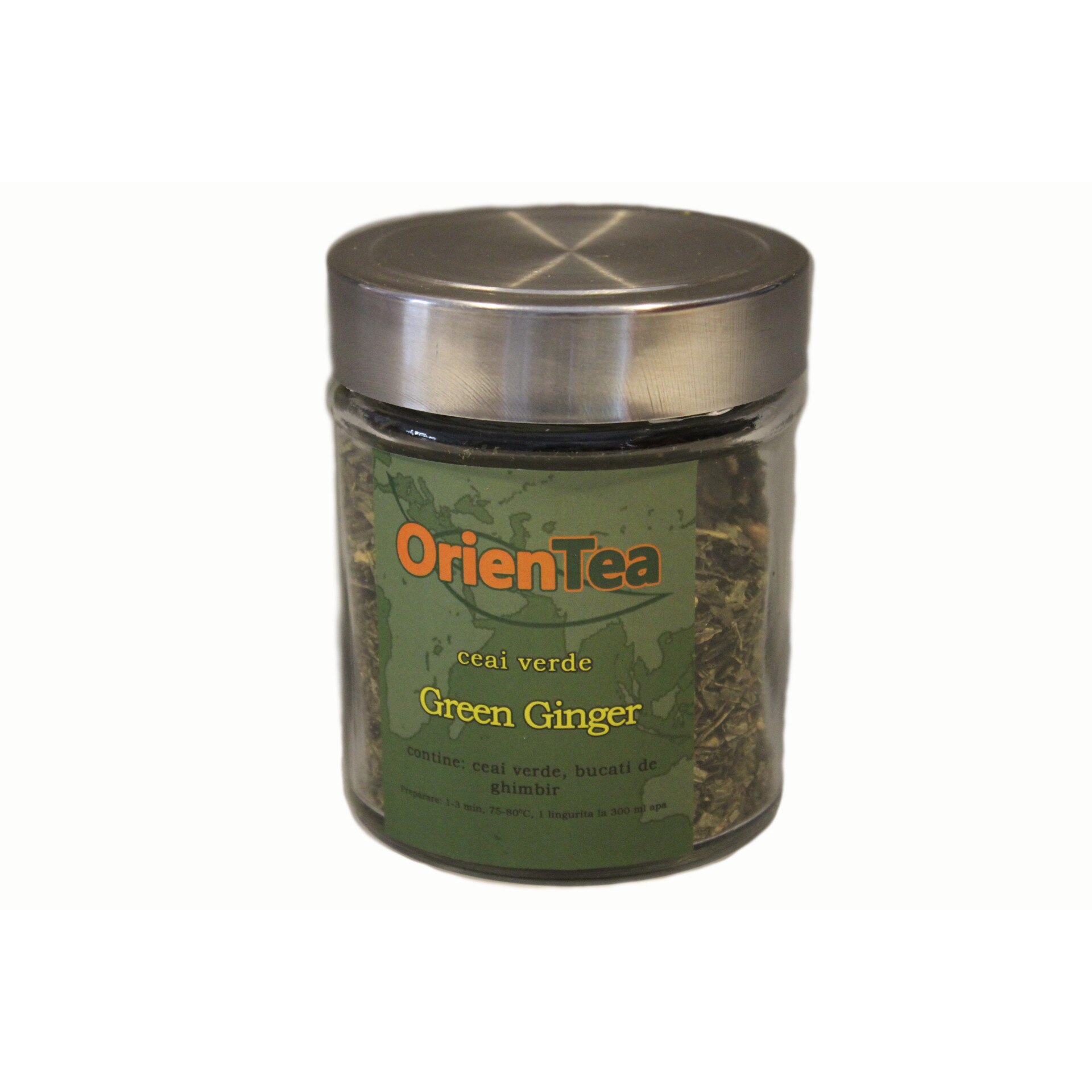 Ceai Green Ginger - Ceai verde cu ghimbir 80g