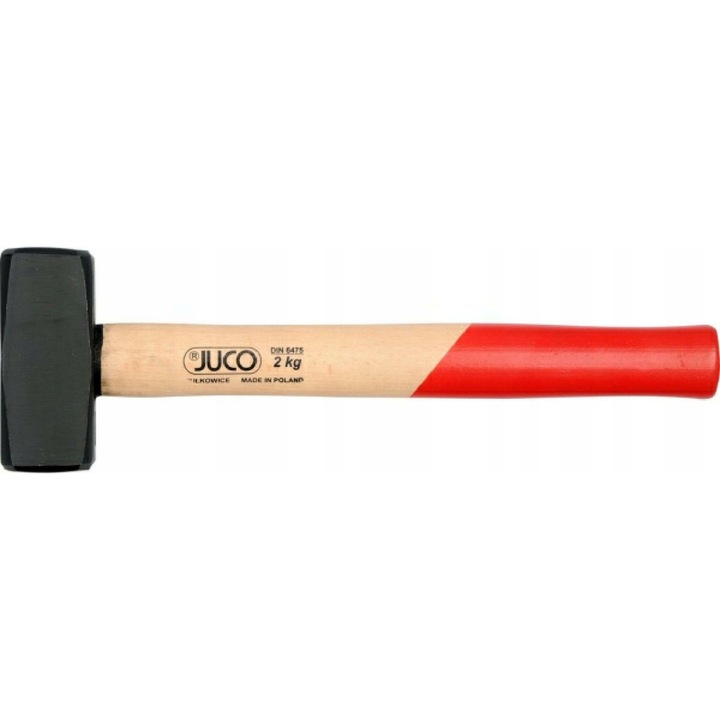 Ciocan pietrar JUCO 2kg lemn 40cm duritate 43 HRC