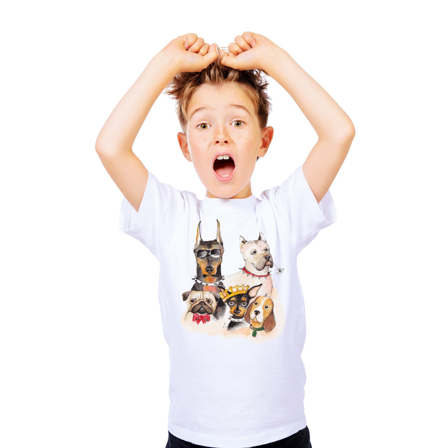 Tricou copii din bumbac organic - 