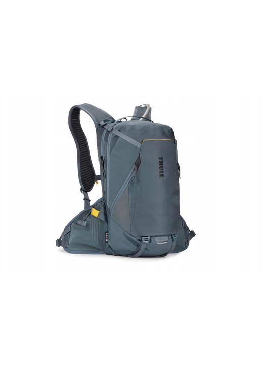 Rucsac Thule Rail 18L cu protectie spate si rezervor apa gri 24x24x46cm
