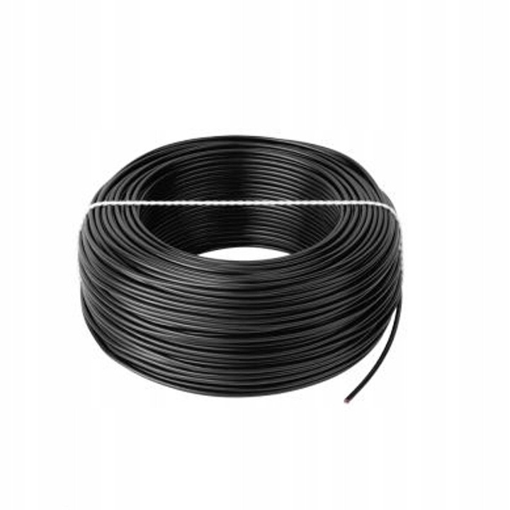Cablu electric PRO 1x1,5mm² negru 100m 450x750V
