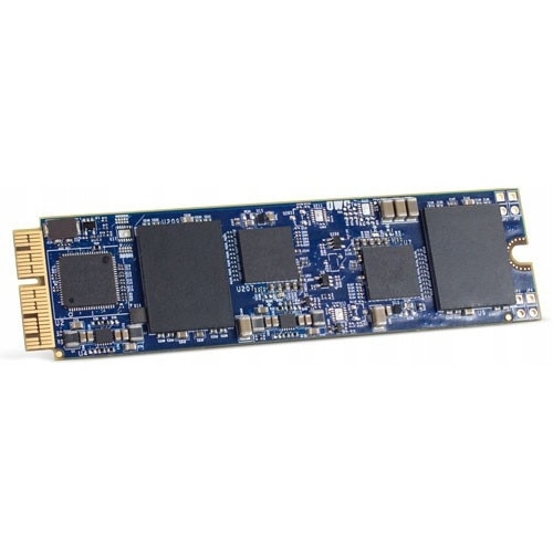 Ревю на sSD OWC Aura Pro X2: 480GB NVMe 3D TLC радиатор 140x20x95mm