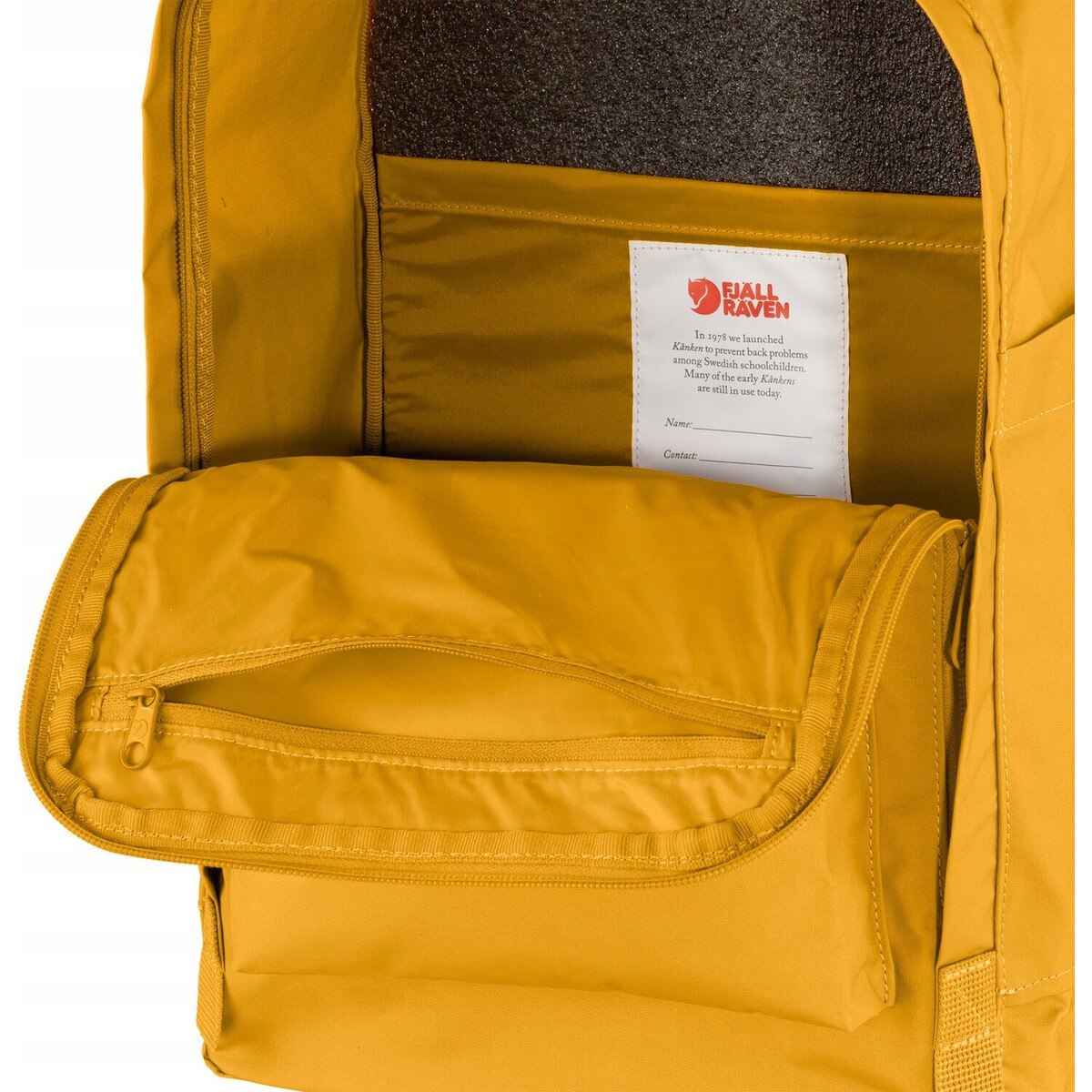 Rucsac Fjallraven Kanken Laptop 15, gri, 40x28x16cm, 18L
