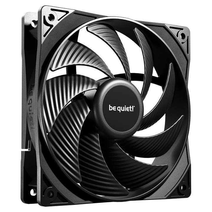 be quiet! Pure Wings 3 120x120x25mm ventilátor szett, fekete, PWM, 2100 RPM