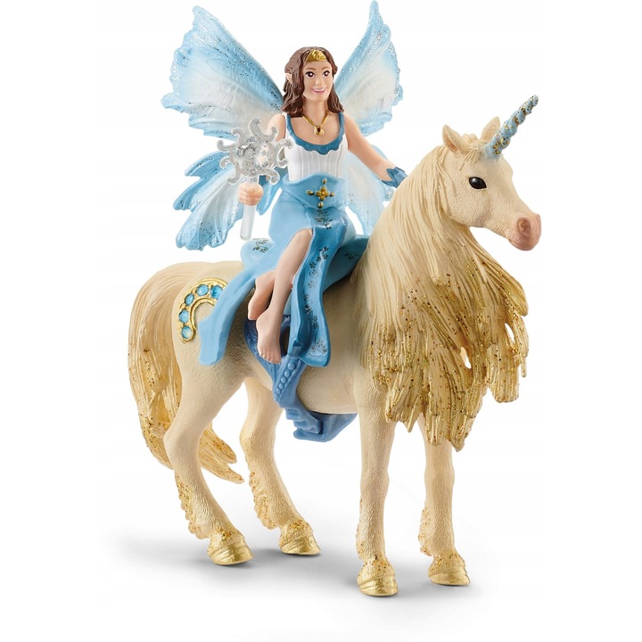 Фигурка Schleich Eyela на златен еднорог Bayala 4+