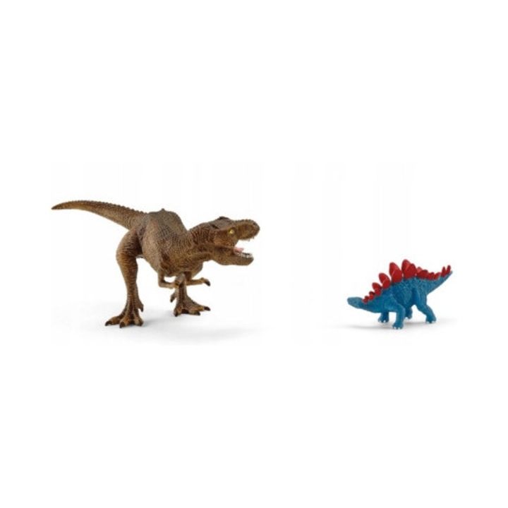 Фигурка Schleich Тиранозавър Рекс комплект с 2 динозавъра и аксесоари 17x17x10см