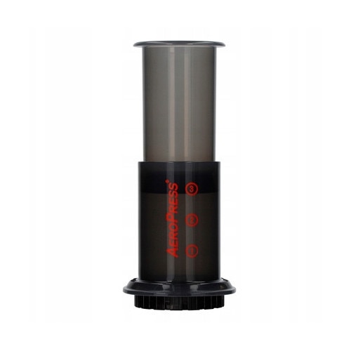 Aparat de preparare a cafelei AeroPress Go B77HVO8N, portabil, compact, 237 ml, negru/gri