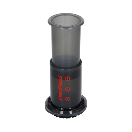Aparat de preparare a cafelei AeroPress Go B77HVO8N, portabil, compact, 237 ml, negru/gri