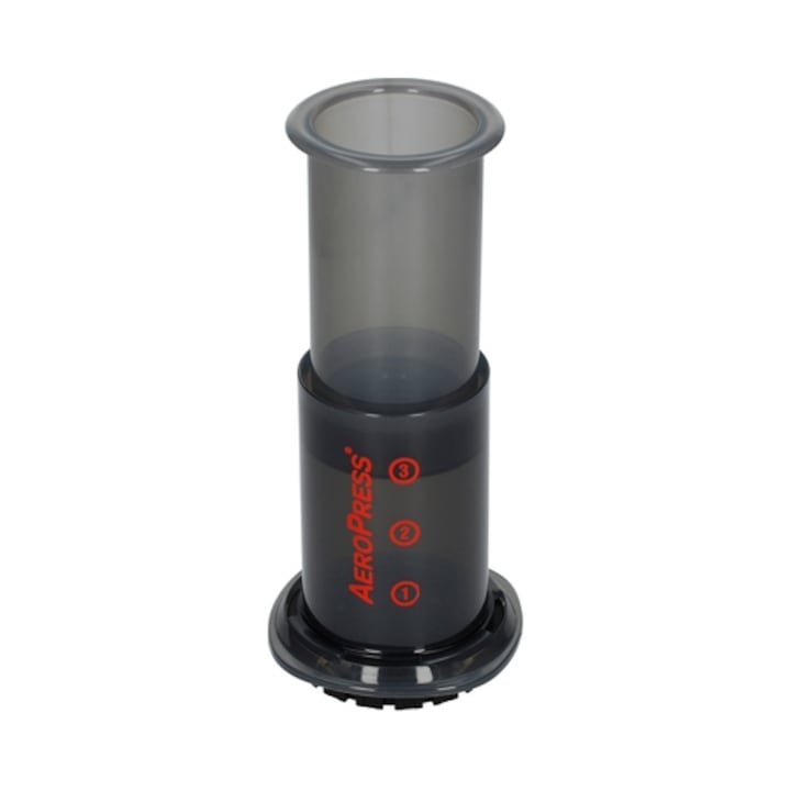 Zaparzacz AeroPress Go set portabil cafea neagra 350ml negru