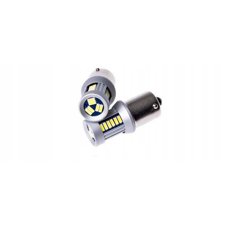 Bec P21W EinParts LED 30SMD fehér 12V/24V, átlátszó vinil kesztyű L méret szett