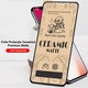 Matt átlátszó kerámia fólia iPhone 13 Pro Max/ 14 Plus készülékhez