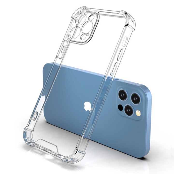 Átlátszó, Ütésálló Teljes Védelem Bumper Tok Iphone 11 Pro-hoz