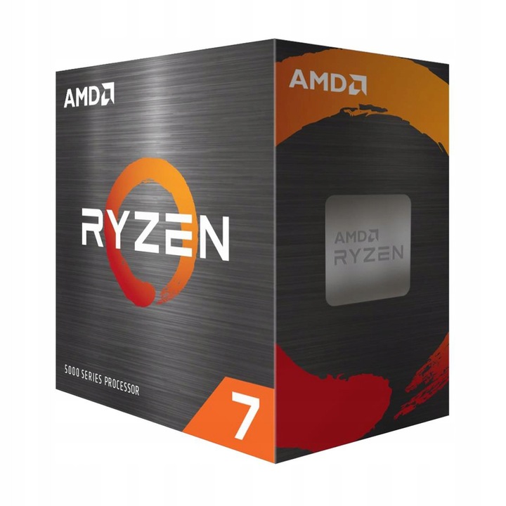 AMD Ryzen 7 5700X B5OT4MP8 processzor, 8 mag/16 szál, 3,4 GHz (Boost 4,6 GHz), Socket AM4, TDP 65 W, 7 nm, Box (hűtő nélkül), DDR4 kompatibilis