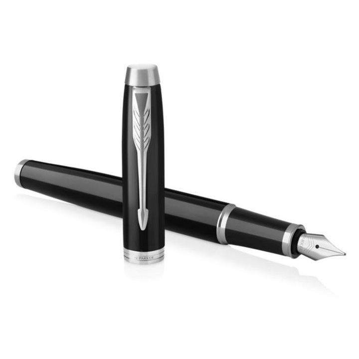 Parker IM Black CT toll, elegáns, fekete, F
