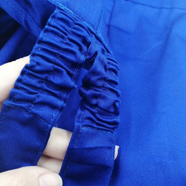 Pantaloni de lucru salopeta de protectie reglabili, rezistenti, cu elastic in talie YES