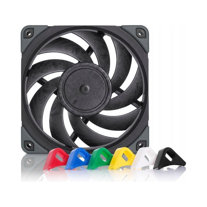 Ventilátor Noctua NF-A12x25 PWM, 120x120x25mm, csendes, 4 tűs, többszínű