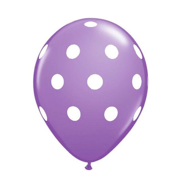 Baloane 30 cm violet inscriptionate cu buline (10 buc)