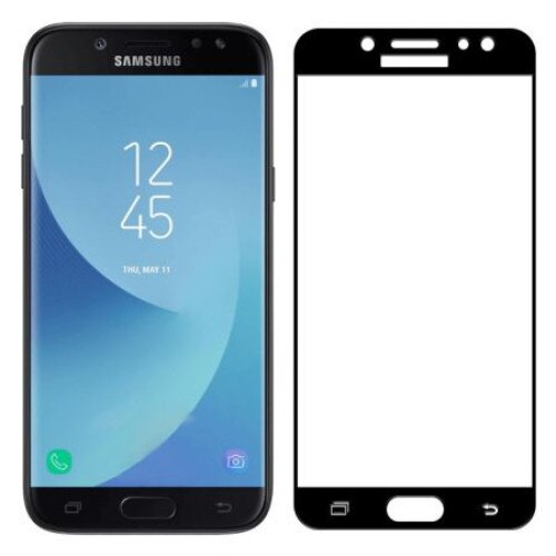 Folie Sticla Samsung Galaxy J3 2017 Flippy® Full Face Negru
