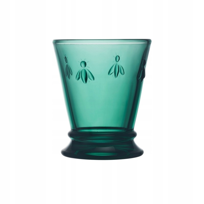 La Rochere Abeille pohár, 260 ml, smaragdzöld, 6 db-os készlet, 10.3x8 ...
