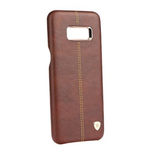 Husa protectie ENGLON II pentru iPhone 7 (4.7 Inch), Piele naturala, Maro