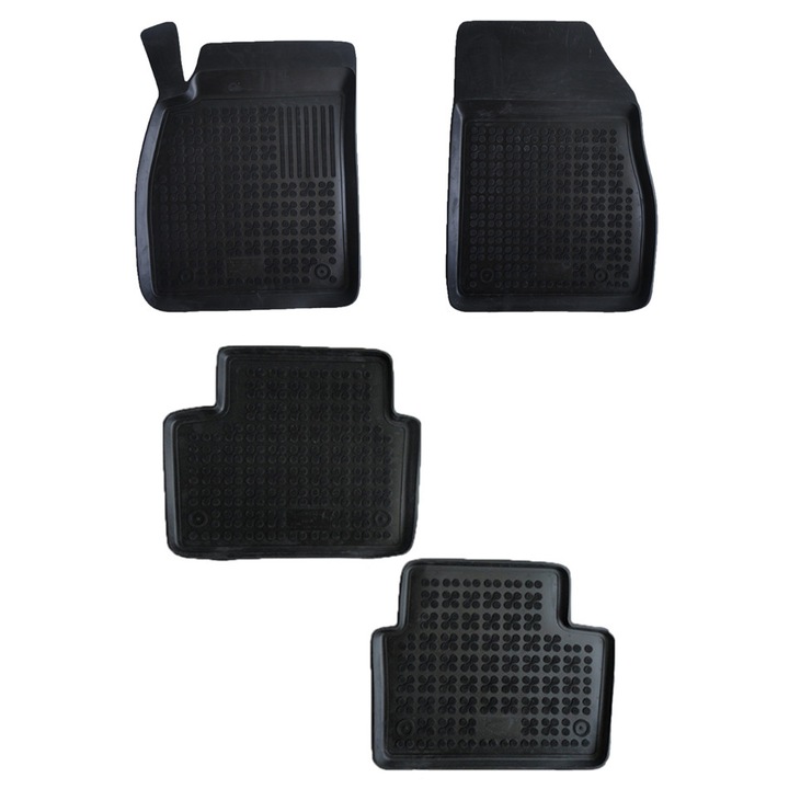 Covoare / Covorase cauciuc OPEL Insignia I 2008-2017 presuri stil tip tavita Rezaw