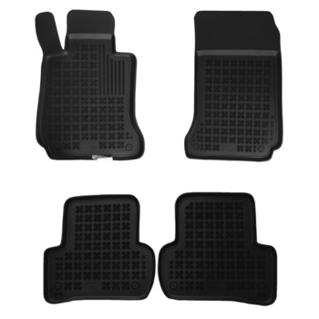 Covoare / Covorase cauciuc MERCEDES C-Klasse W204 2007-2014 presuri stil tip tavita Rezaw Covoare / Covorase cauciuc MERCEDES C-Klasse W204 2007-2014 presuri stil tip tavita Rezaw