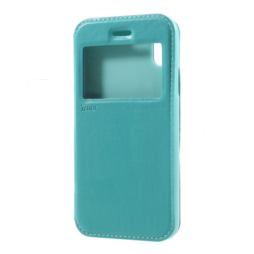 Husa flip wallet Roar Noble pentru iPhone X, verde